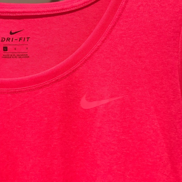Nike Neon Pink Dri-FIT Tee - Picture 3 of 6